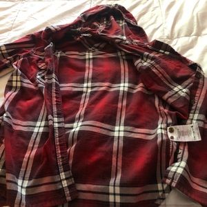 Long sleeve plaid shirt